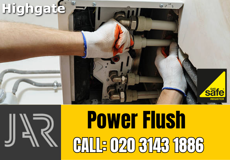 power flush Highgate