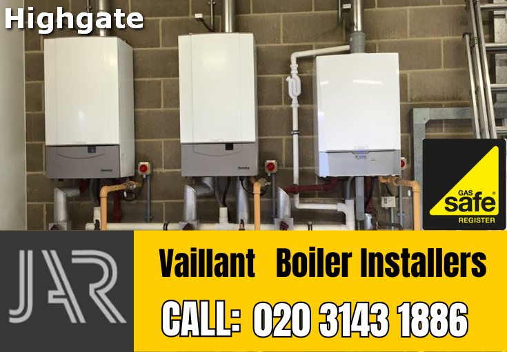 Vaillant boiler installers Highgate
